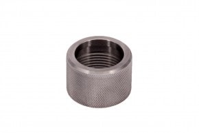 Tighting nut for sandblasting head and nozzle holder