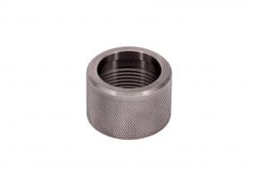 Tighting nut for sandblasting head and nozzle holder