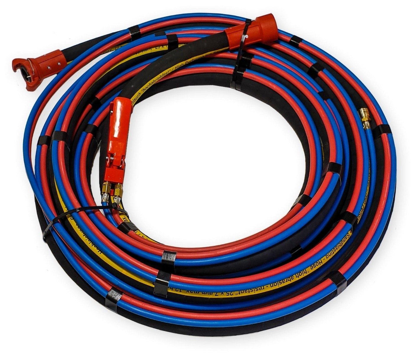 Tubo per sabbiatura 25x7 mm cpl. montato per lo sfiato della caldaia