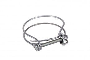 Wire hose clamp for 50 mm conveyor hose