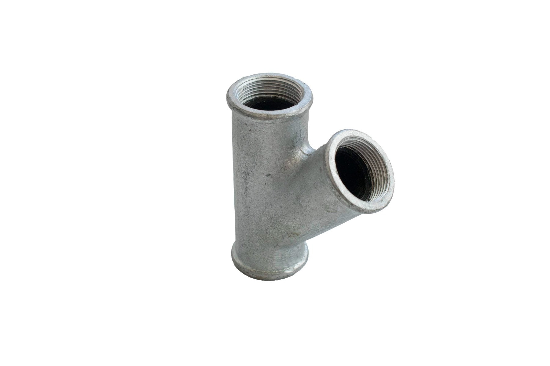 Y-stuk 1 1/4" met rubber bekleed