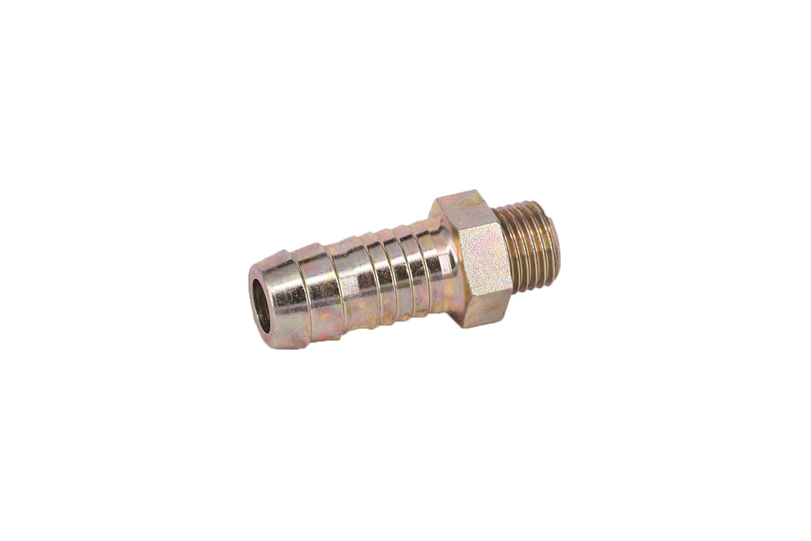 Závitová výpusť oceľ AG 1/4" pre hadicu 13 mm