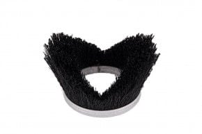 Četke za hvatanje prašine kut 90° unutarnji Dino veliki za Crijevo za pjeskarenje 25x7 mm